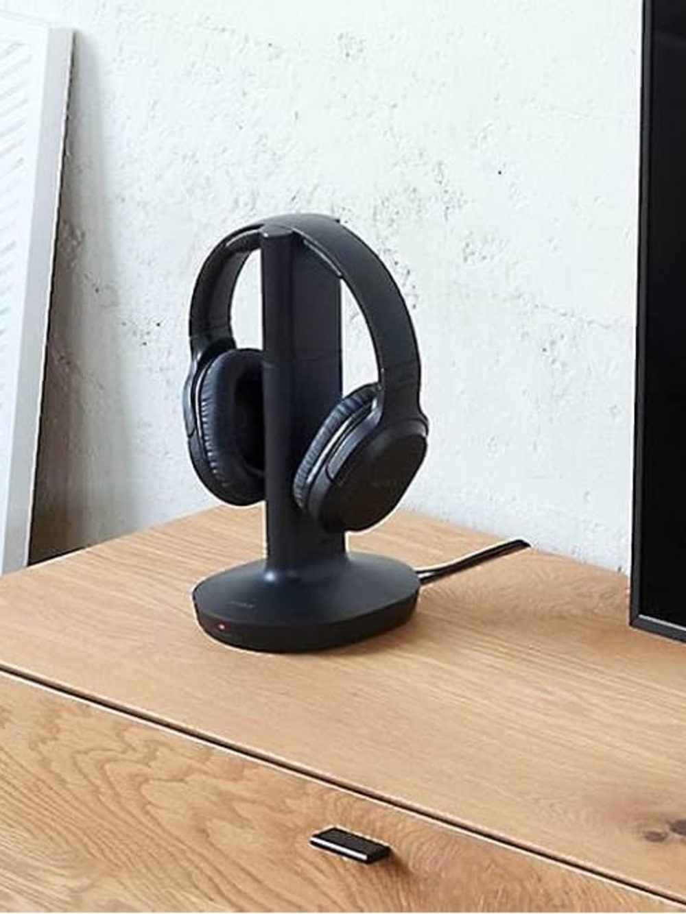 Sony WH-RF400 wireless stereo headphone system Stand - Black